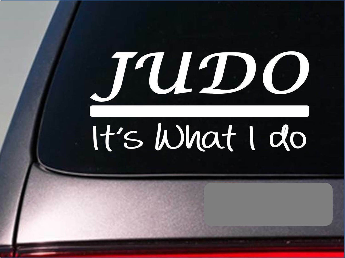 Judo Vinyl Decal