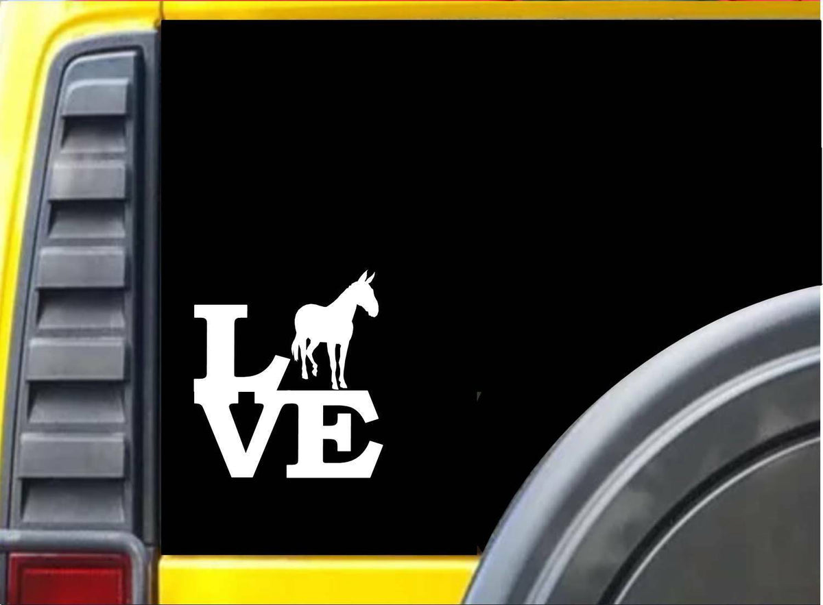 Mule Love Vinyl Decal – 6 Inch