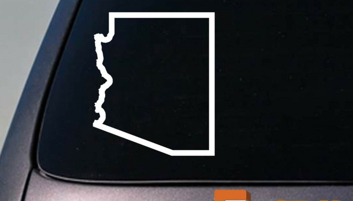 Arizona State Vinyl Decal – 6 Inch