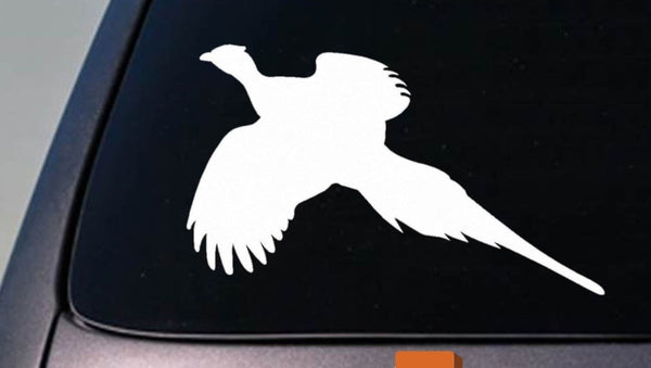 Pheasant  6" sticker decal vinyl laptop window hunting bird quail *D703*