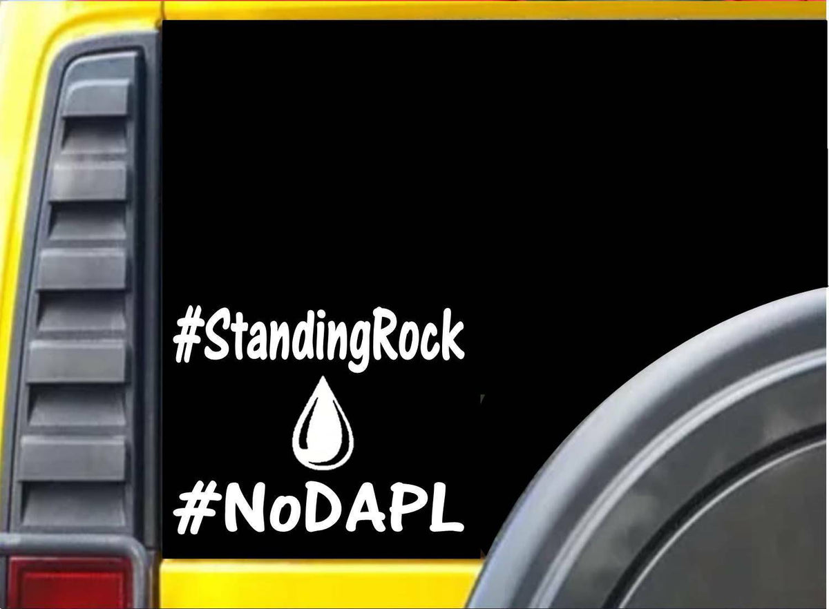 #Standing Rock Nodapl Vinyl Decal – 6 Inch