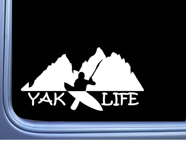 Kayak life Decal OS 318 6" Sticker kayak gift accessories water proof kayaking