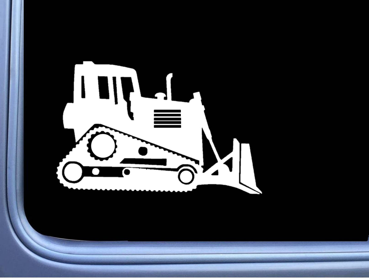 Bulldozer Vinyl Decal – 6 Inch