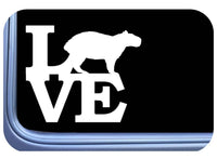 Capybara Sticker Love Decal OS 766 6 inch