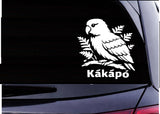 Kakapo Decal OS 788 6" flightless bird sticker New Zealand