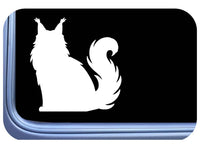 Maine Coon Cat Sticker Decal OS 768 kitten 6 inch