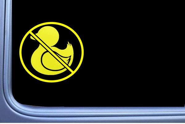 Don't Duck Sticker for Jeeps Ducking 6" window decal OS 489