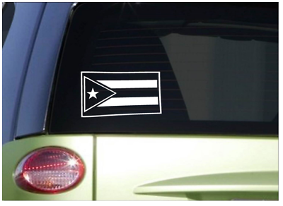 Puerto Rico Flag *I089* 8" Sticker decal national flag symbol puerto rican