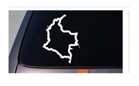 COLOMBIA country sticker truck car window laptop vinyl decal 6" sticker *C237*