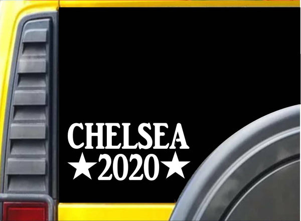 Chelsea 2020 K290 8 inch decal clinton president sticker