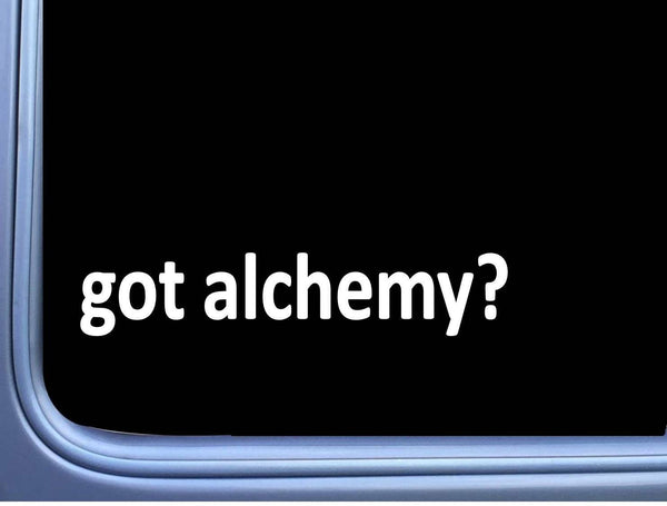 Got alchemy J788 8 Inch funny alchemist funny sticker decal