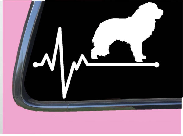 Great Pyrenees Lifeline TP 248 vinyl 8" Decal Sticker goat sheep flock guard dog