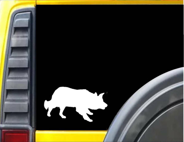 Border Collie Sitcker J638 6 inch decal