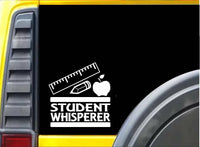 Student Whisperer K679 6 inch Sticker teaching decal