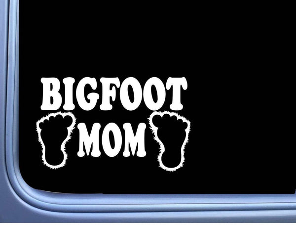 Bigfoot Mom M304 8 inch Sticker sasquatch yeti Decal