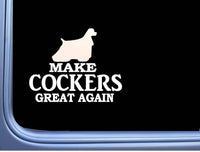 Cocker Spaniel Maga L734 Dog Sticker 7" decal