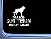 Saint Bernard Maga L728 Dog Sticker 7" decal