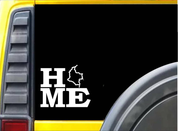 Home COLOMBIA J796 country decal 6" sticker