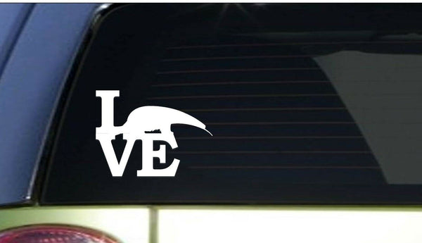 Anteater love *I158* 6" Sticker decal zoo animal aardvark