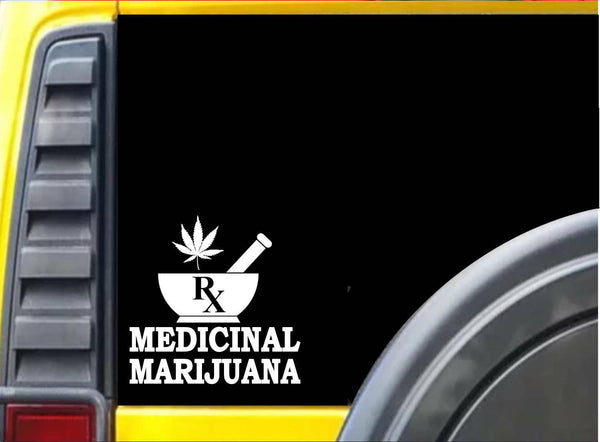 Medical Marijuana K733 6 inch sticker decal