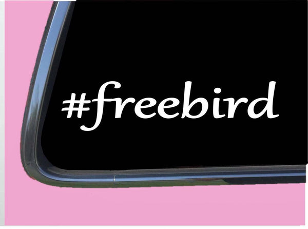 Free bird TP166 vinyl 8" Decal Sticker pregnant gypsy boho spirit mystic