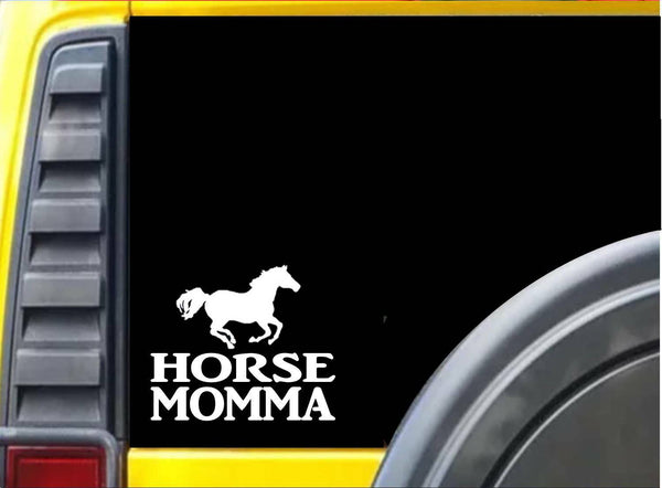 Horse Momma K580 6 inch Sticker horse decal