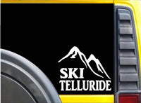 Ski Telluride K649 6 inch Sticker Mountain decal