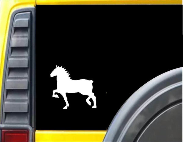 Draft Trotting Horse 6 inch Decal Sticker *J367*