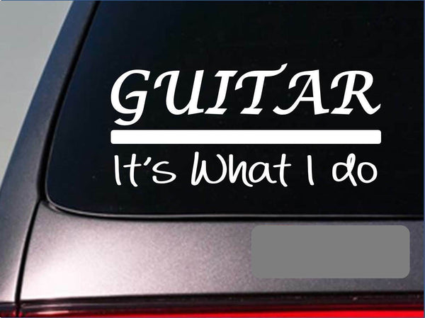 Guitar sticker decal *E297* lead bass strings head tuner electric acoustic pedal