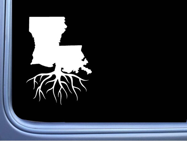 Louisiana Roots M252 6 inch Sticker home state Decal
