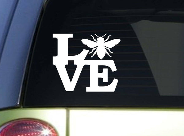 Honeybee Love *I838* 6" sticker beekeeper decal  ˜