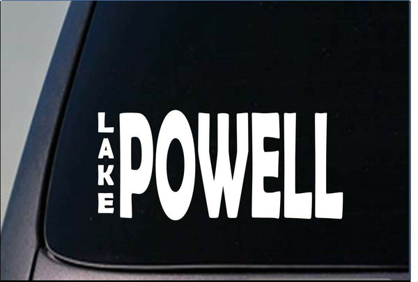 Lake Powell Sticker *G858* 8" vinyl fishing house boat utah part river cruise