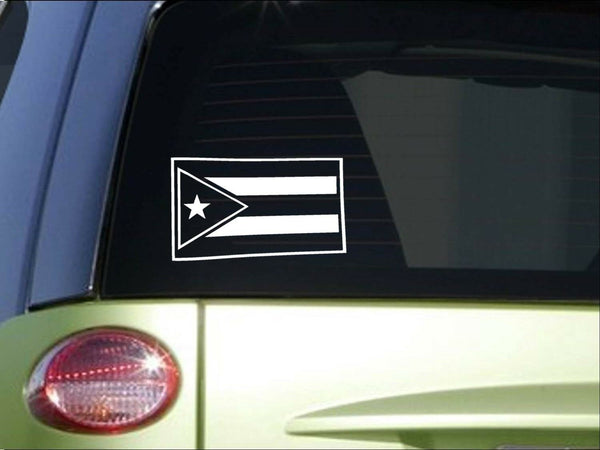 Cuba Flag  *I088* 8" Sticker decal national flag symbol cuban