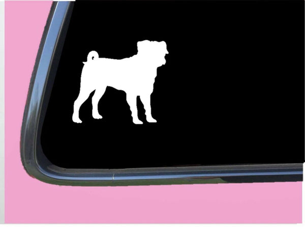 Puggle TP 580 vinyl 6" Decal Sticker dog beagle pug designer breed