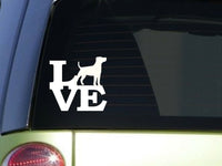 Jack Russell Love 6" STICKER *F162* DECAL jrt parson dog treats