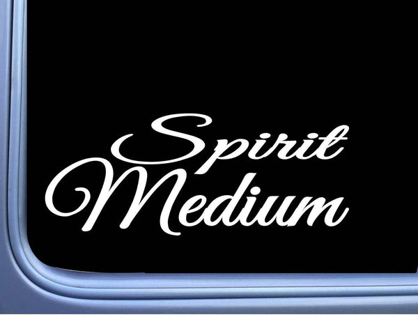 Spirit Medium M398 8 inch Sticker empath mystic Decal soul magic psychic