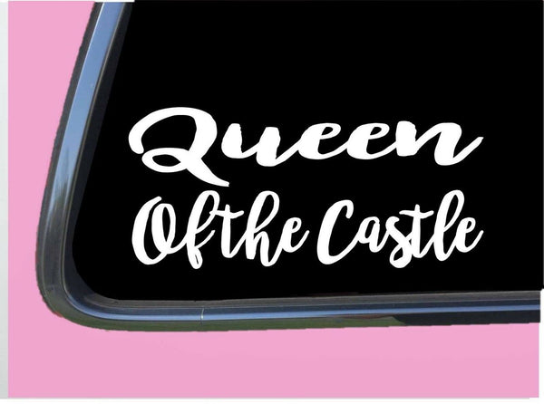 Queen of the Castle TP 291 Sticker 8" Decal Mama bear wifey hot