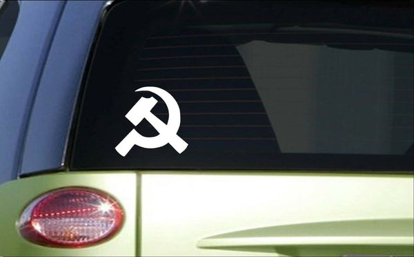 Hammer and Sickle *H931* 6 inch Sticker decal USSR russia china communism moscow