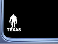 Bigfoot Texas State Sticker M165 6" vinyl decal sasquatch squatch