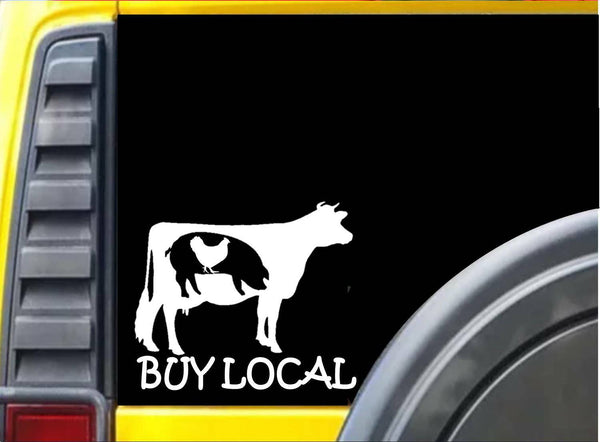 Buy Local Animals K587 6 Inch sticker farming decal