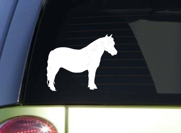 Miniature Horse *I832* 6 inch sticker decal