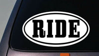 ride motorcycle bike horse bull jetski saddle trail sticker ride