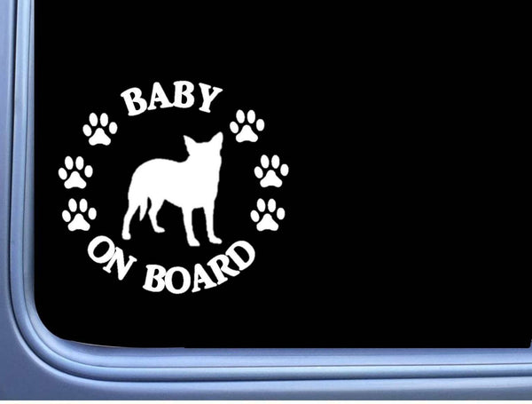 Baby on Board Aucado L494 6" healer Sticker decal