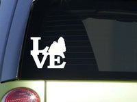 Shih Tzu Love 6" STICKER *F163* DECAL shih tzu lhasa apso dog treats