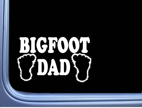 Bigfoot Dad M303 6 inch Sticker sasquatch yeti Decal