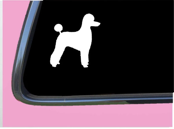 Poodle pet cut TP 575 vinyl 6" Decal Sticker dog groomer labradoodle doodle