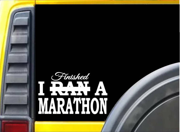 I finished a Marathon L133 8 inch Sticker 26.2 decal
