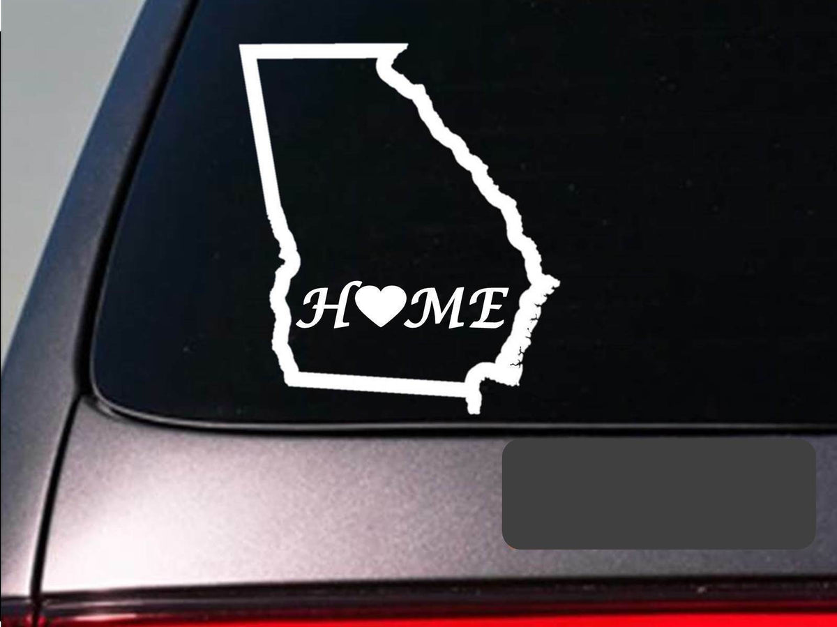 Georgia Home Vinyl Decal – 6 Inch