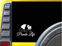 Panda Life Sticker K687 8" Vinyl decal