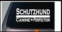 Schutzhund 8" sticker german shepherd malinois dog training bite sleeve *D681*